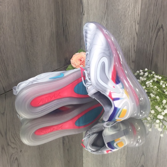 💎 NIKE WMNS AIR MAX 720 wolf grey/teal nebula - Picture 3 of 8